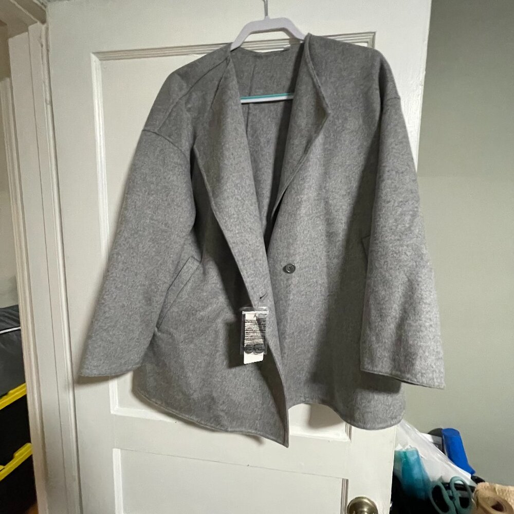 Uniqlo Double Face Short Coat NWT